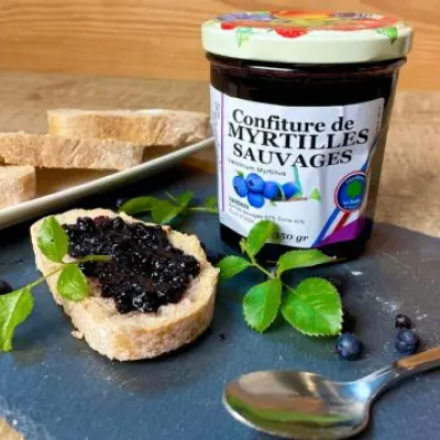 CONFITURE DE MYRTILLES SAUVAGES