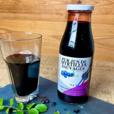 JUS DE MYRTILLES