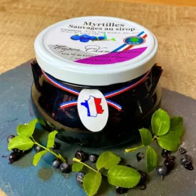 MARMITE MYRTILLES AU SIROP